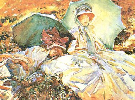 John Singer Sargent Green Parasol